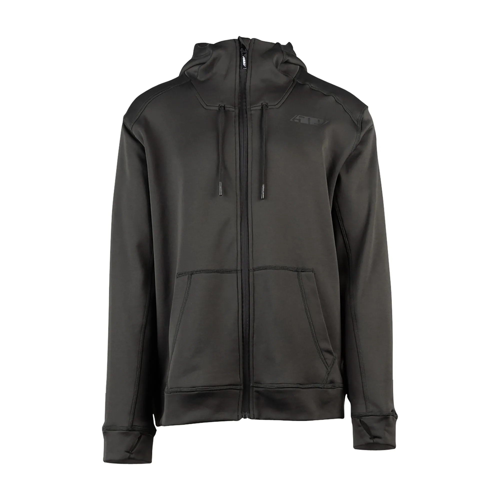 509 Mens Tech Zip Snowmobile Hoodie Pirate Black
