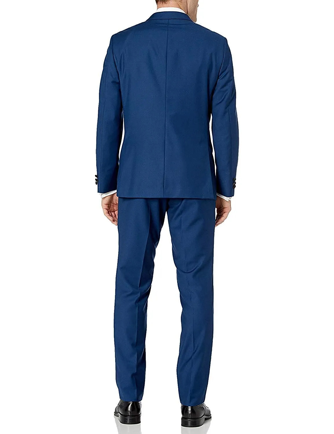 Adam Baker Men's Regular Fit Two-Piece Peak Lapel Tuxedo Suit