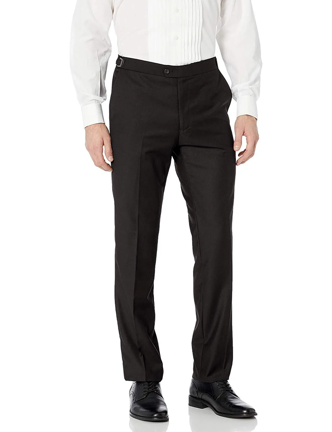 Adam Baker Men's Regular Fit Two-Piece Peak Lapel Tuxedo Suit