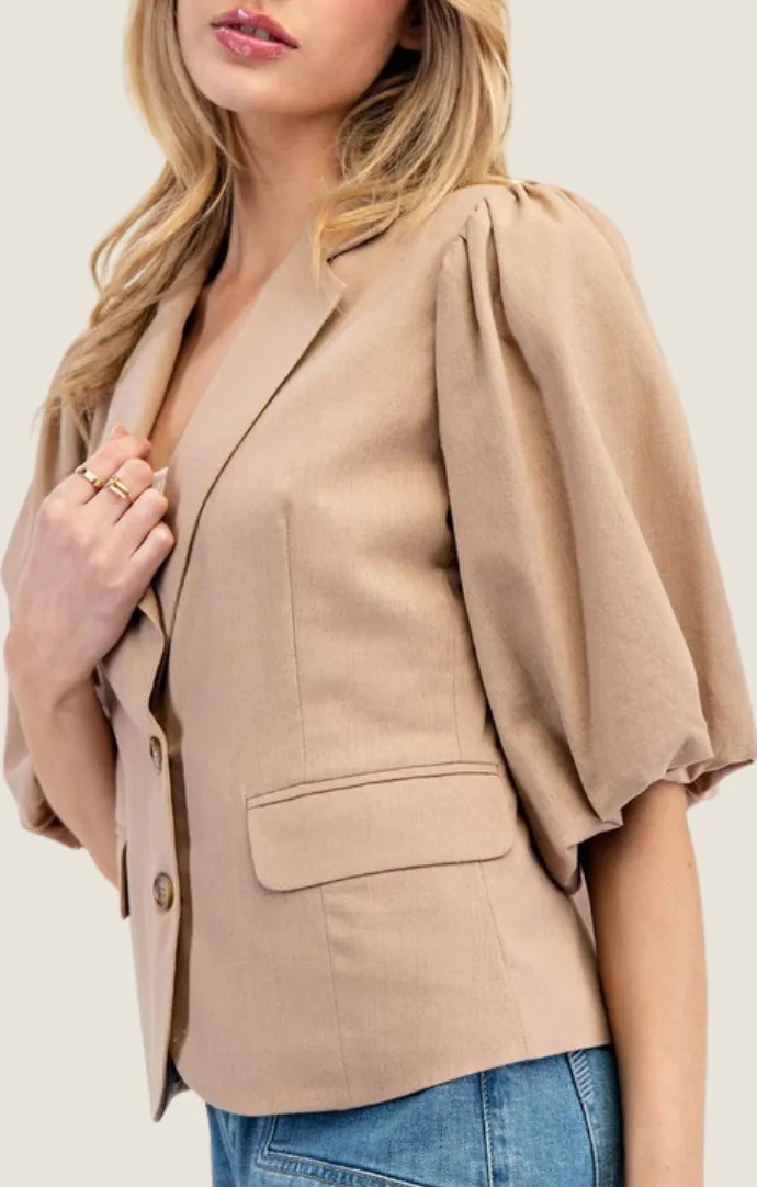 Adriel Coco Blazer Top