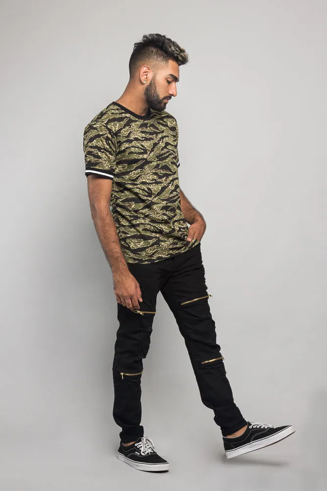 Animal Print Jersey T-Shirt