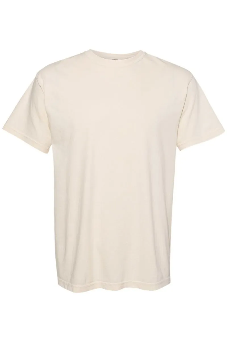 Arched Gigi Blue Chinoiserie Comfort Colors Adult Ring-Spun Cotton Tee