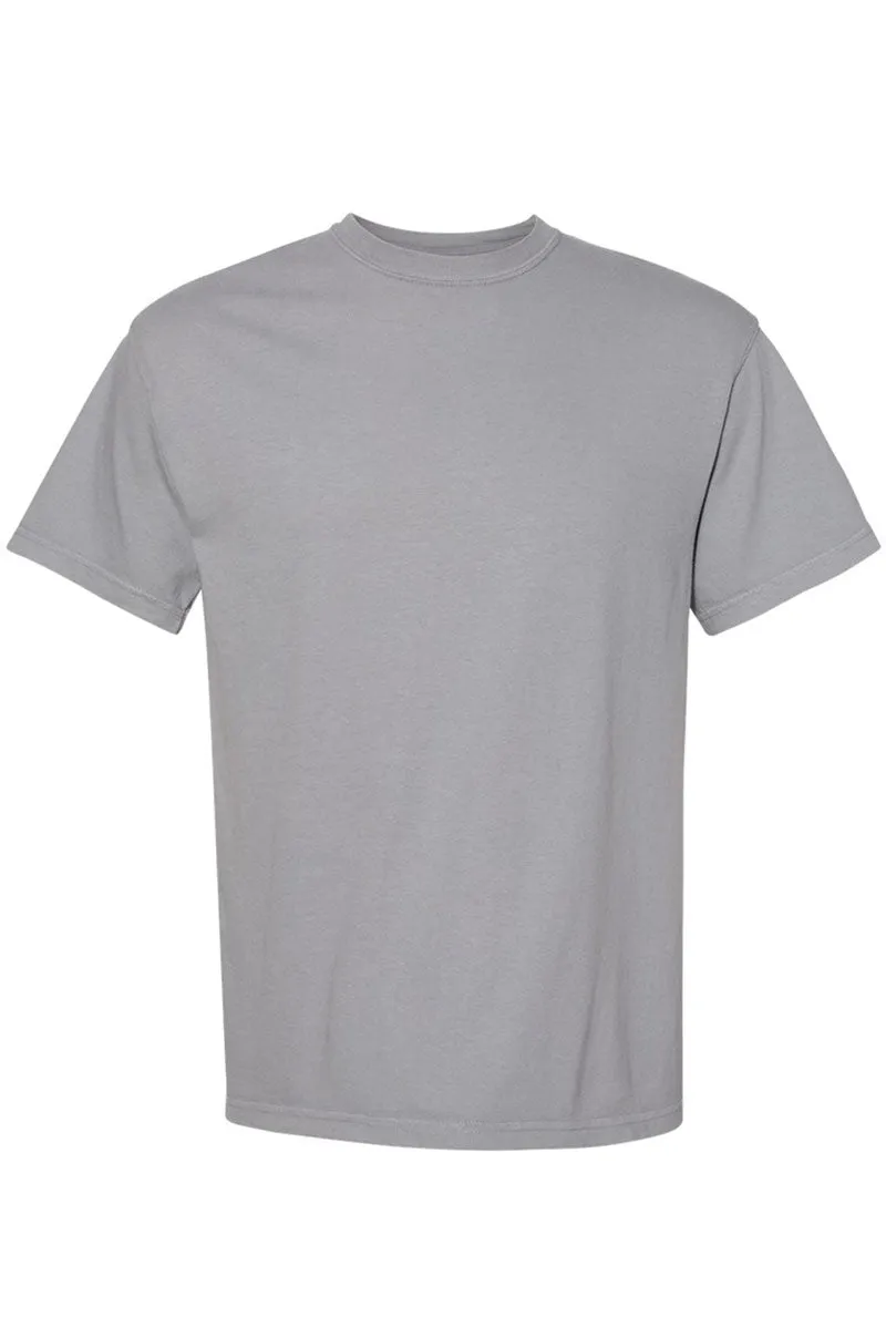 Arched Gigi Blue Chinoiserie Comfort Colors Adult Ring-Spun Cotton Tee