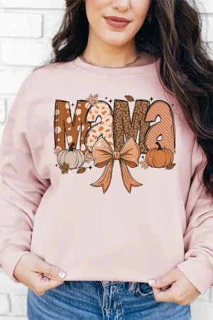 Autumn Coquette Mama Unisex NuBlend Crew Sweatshirt