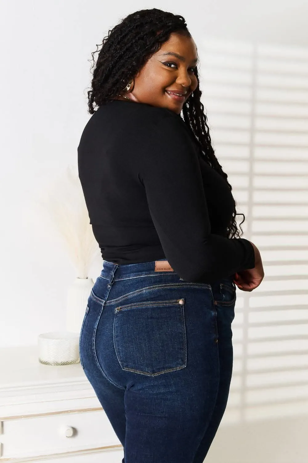 Basic Bae asymmetrical top - chic style From Love Salve