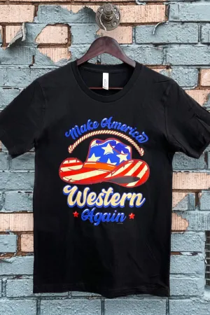 BC DTF MAKE AMERICA WESTERN AGAIN - BLACK