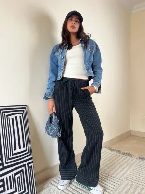 Black drawstrings Pants