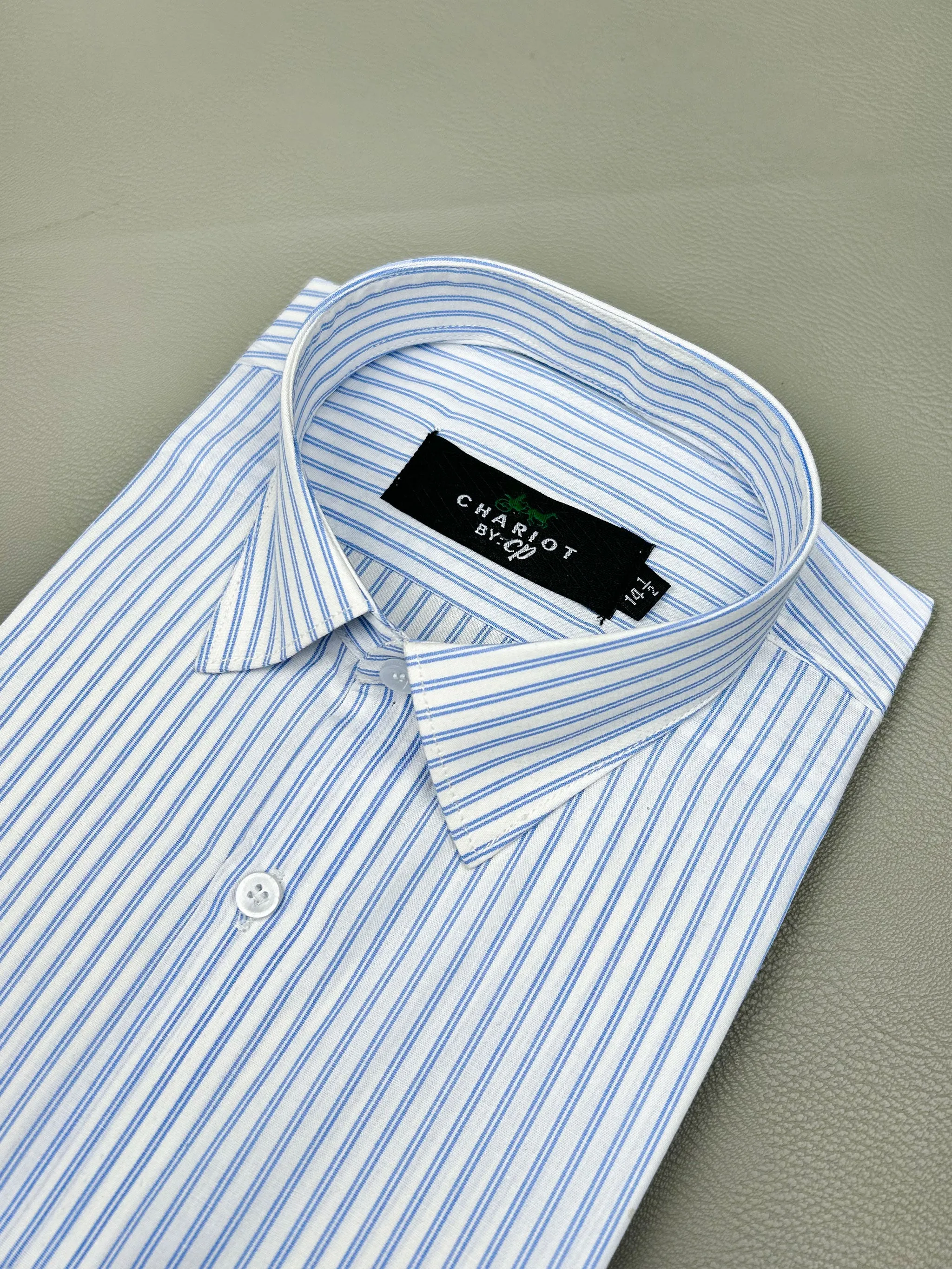 Blue Lines Formal Dress Shirt For Men MFS165