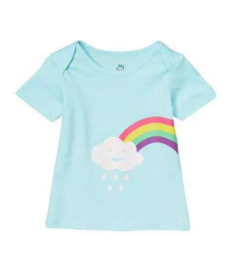 Blue Rainbow Toddler and Kids Shirt