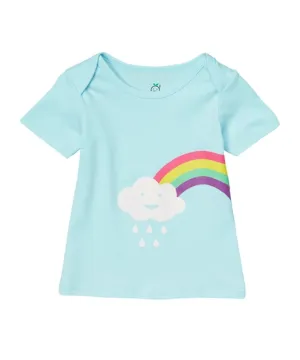 Blue Rainbow Toddler and Kids Shirt