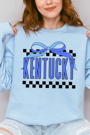 Bow Kentucky Check Unisex NuBlend Crew Sweatshirt