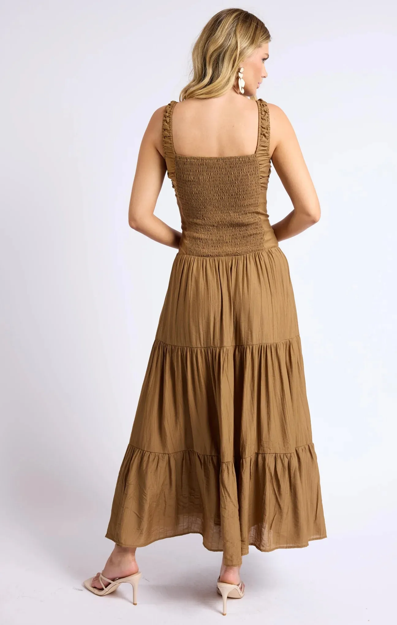 Brown Light A Fire Maxi