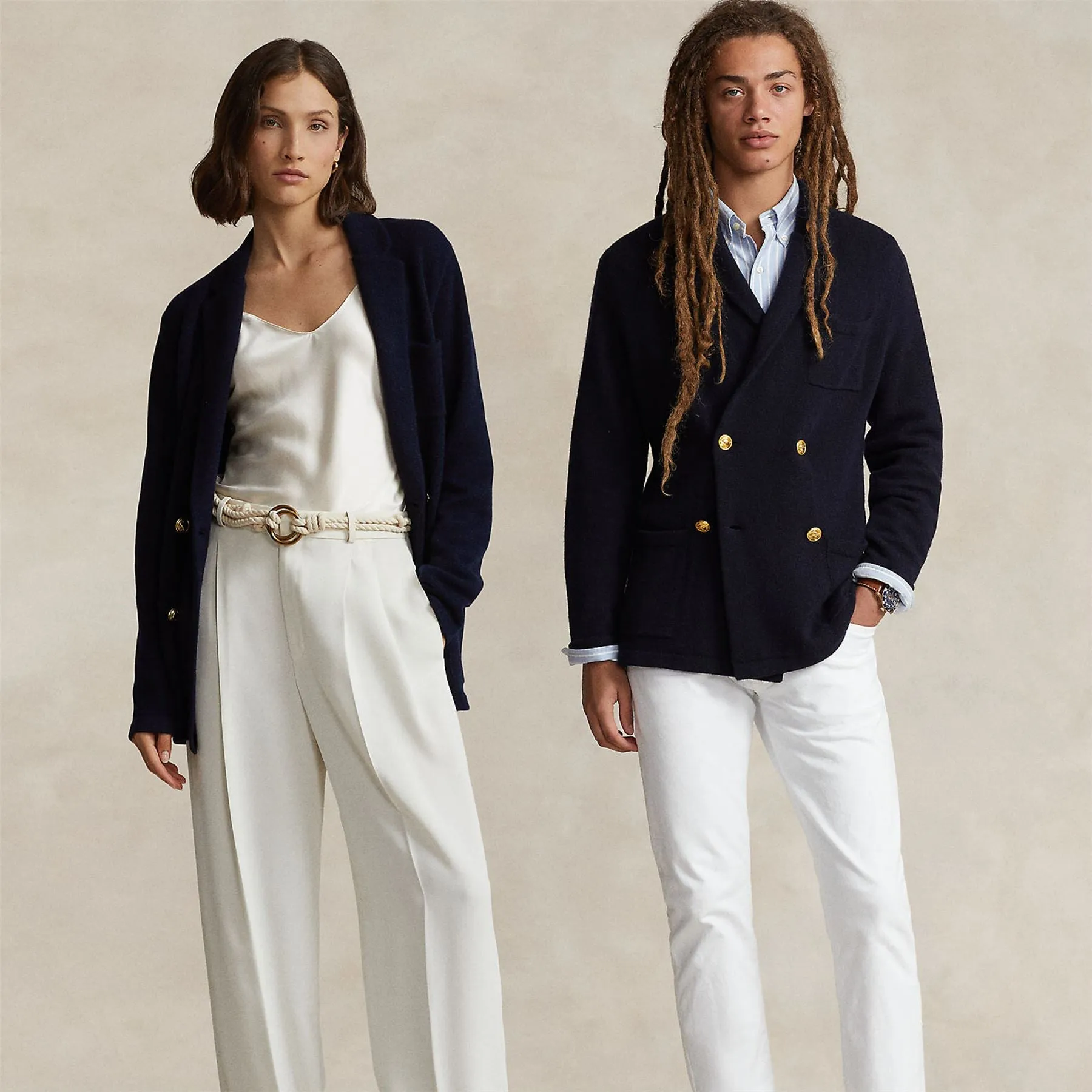 Cardigan Blazer Aviator Navy - AW24