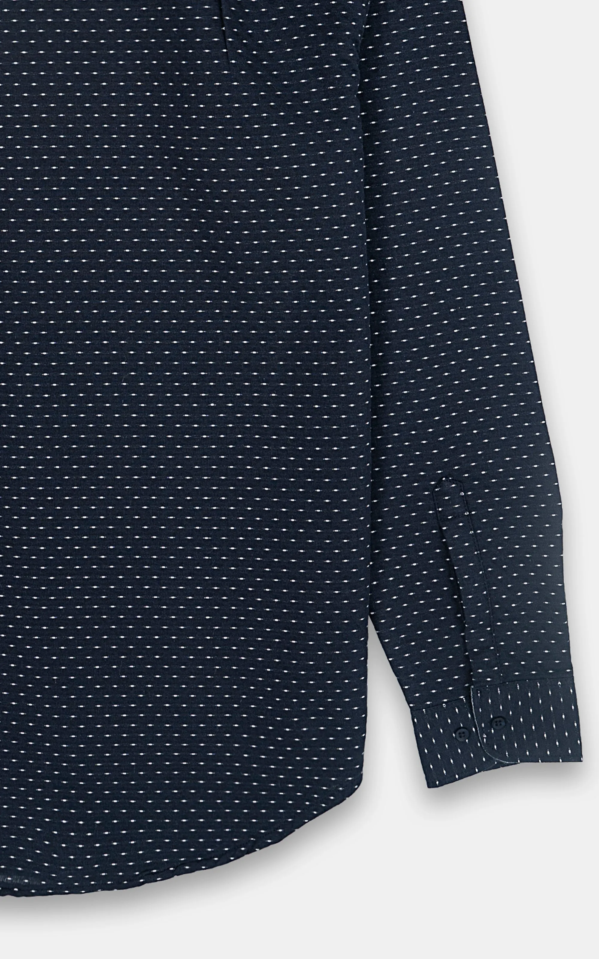 CASUAL SHIRT NAVY TEXTURE