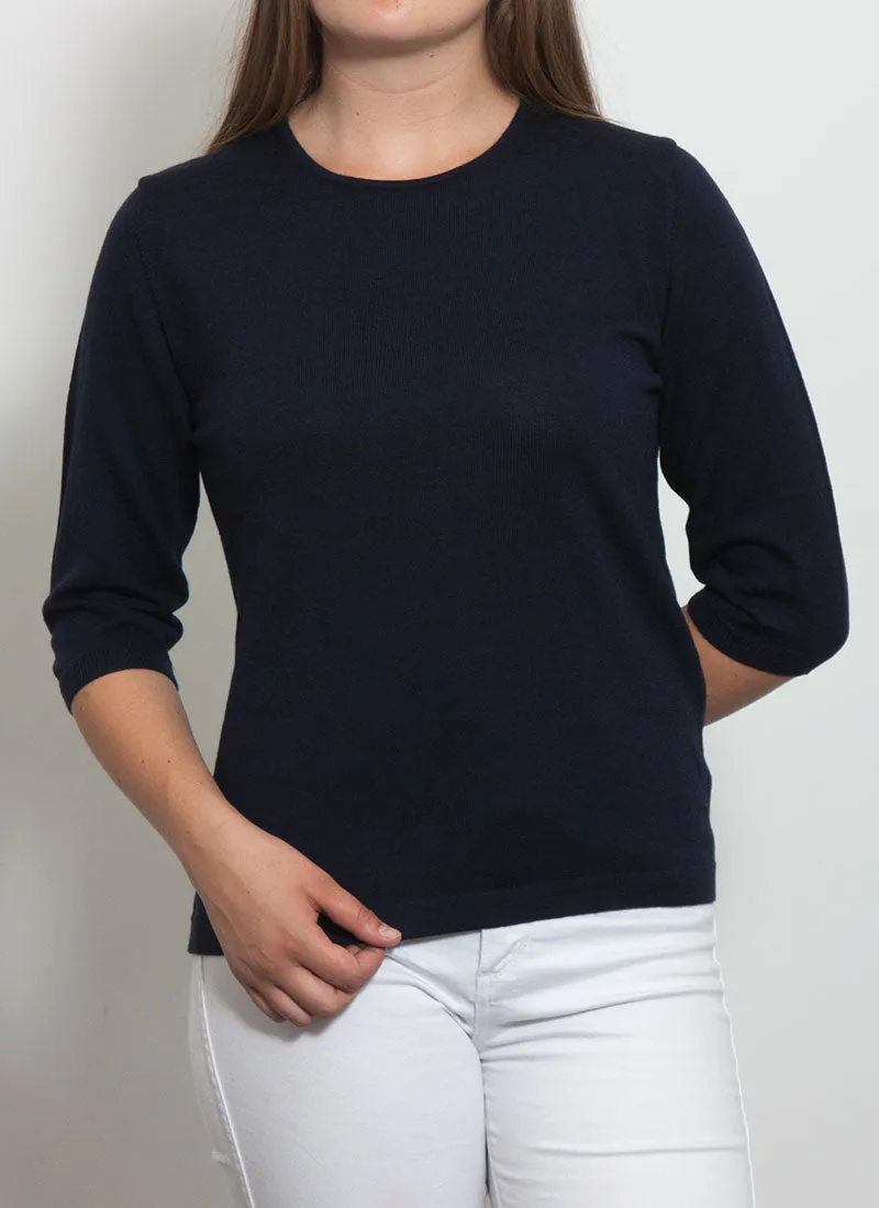 Classic Merino Crew Neck - Short Sleeves
