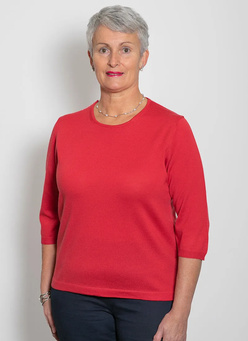 Classic Merino Crew Neck - Short Sleeves