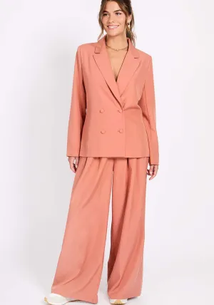 Clay Double Breasted Blazer - Clay