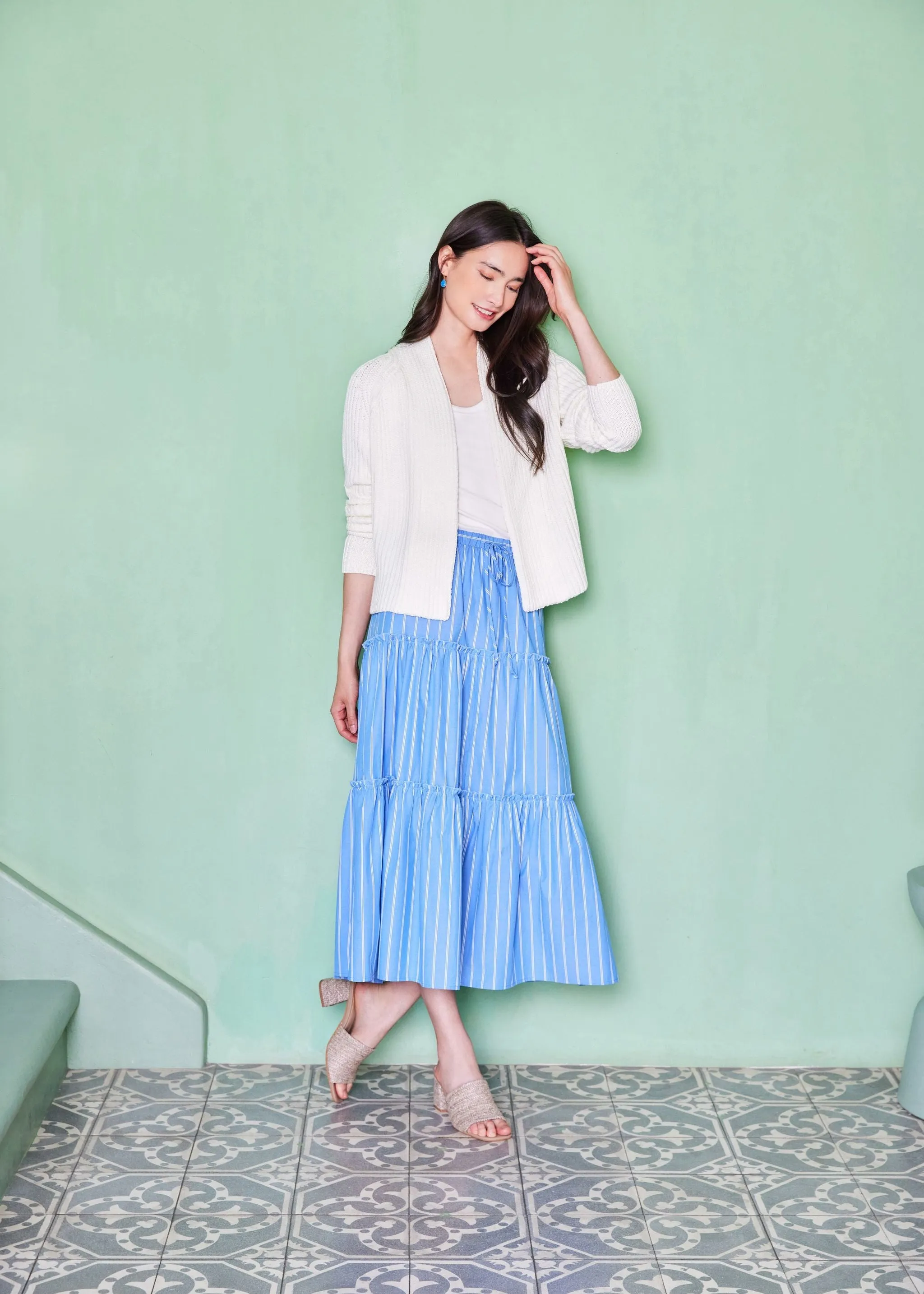 Cropped Cardi [Off White-1L89935]