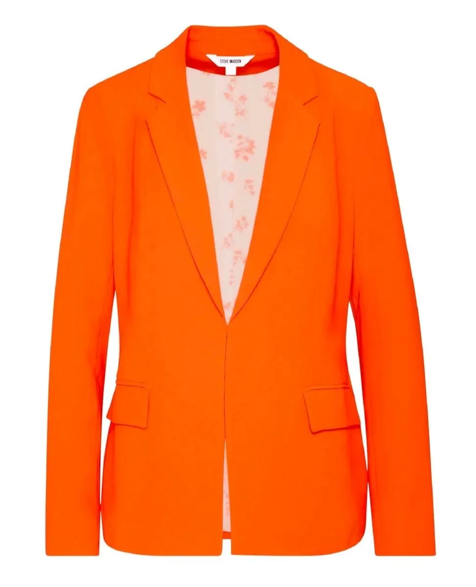 Crush Orange Peyton Blazer