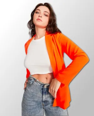 Crush Orange Peyton Blazer