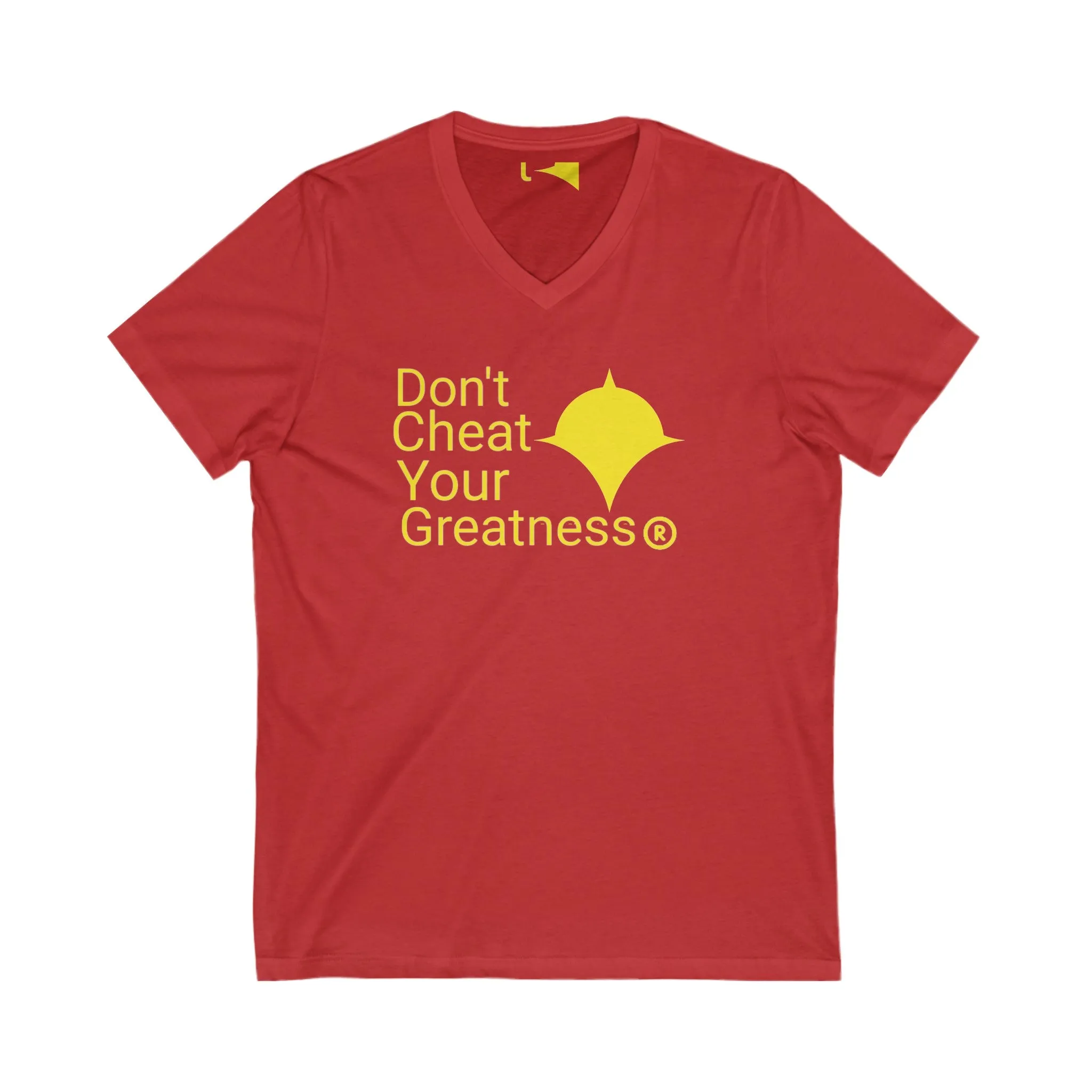 DCYG Version 2 Unisex Jersey Short Sleeve V-Neck Tee