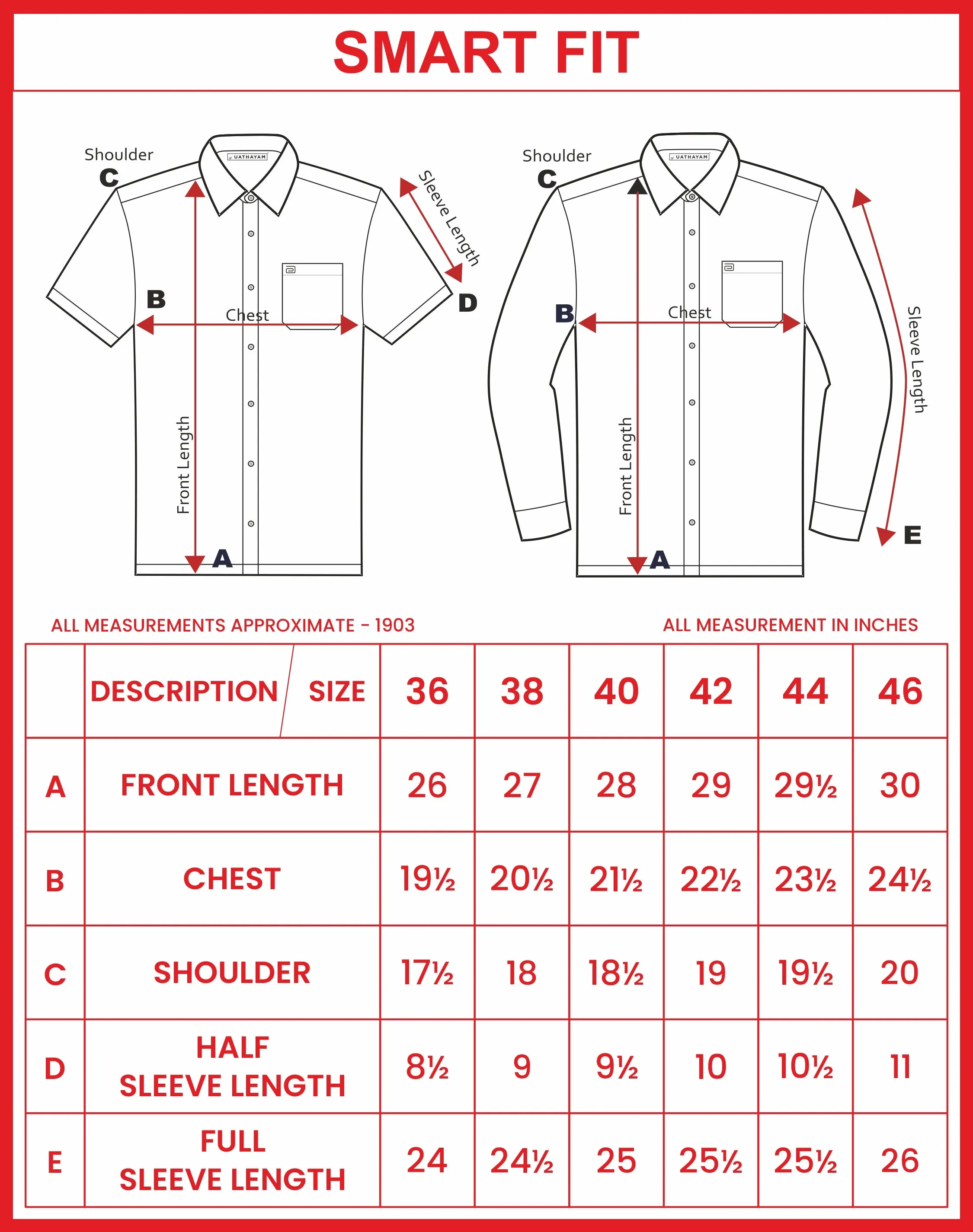 Denim - Black Casual Shirts for Men | Ariser