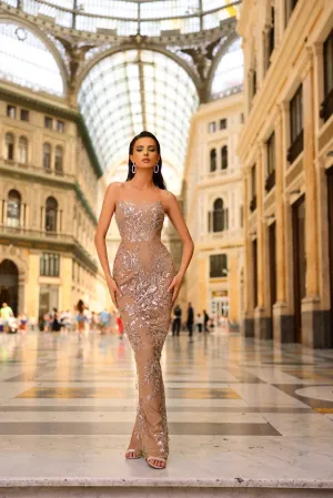Evening Dress | Nicoletta Dress NC1082 (Jadore)