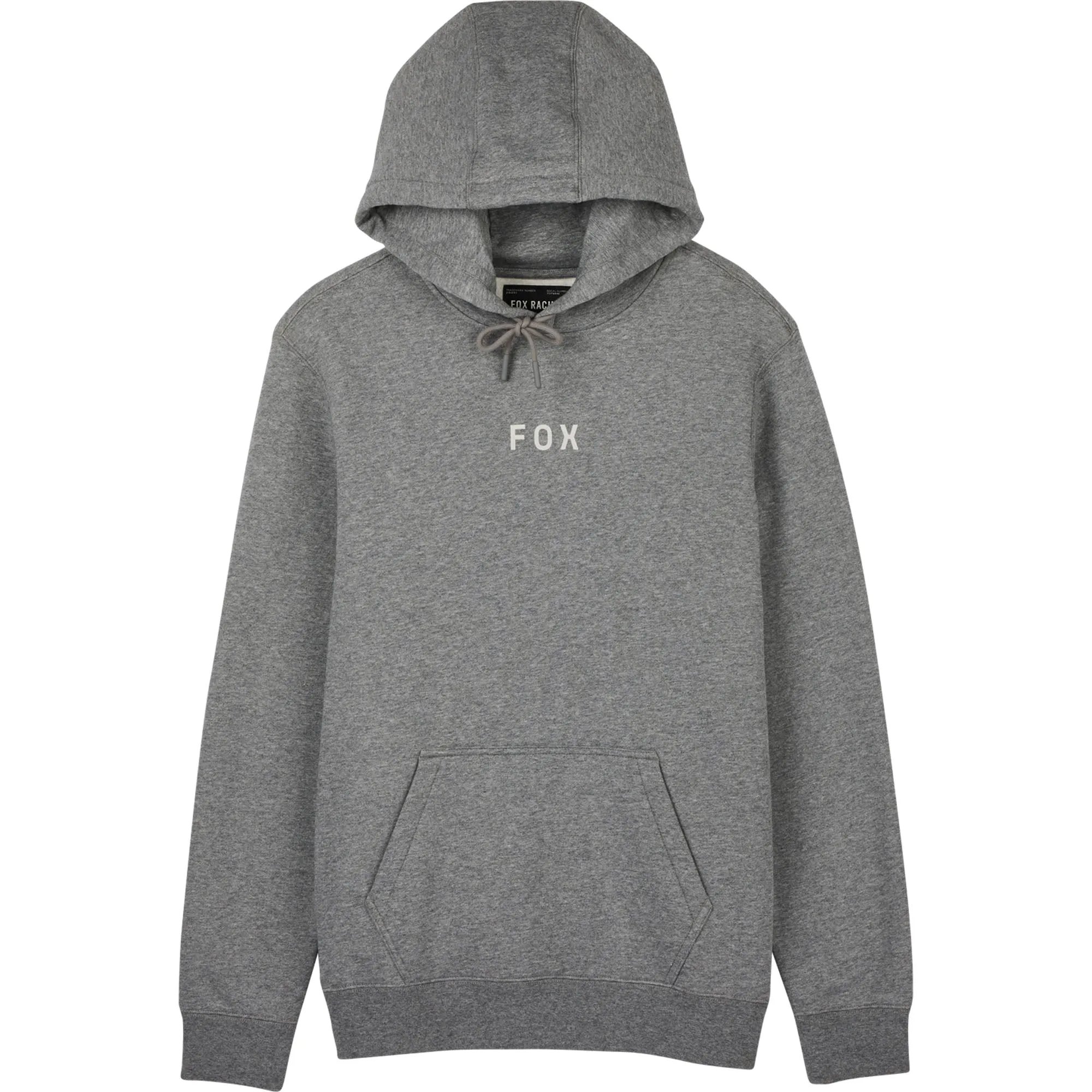 Fox Racing Magnetic Fleece Pullover Hoodie Heather Graphite Grey