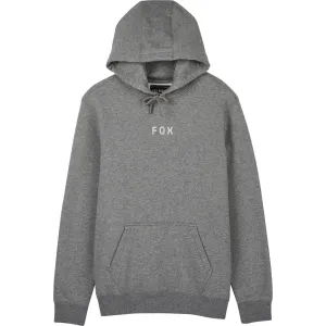 Fox Racing Magnetic Fleece Pullover Hoodie Heather Graphite Grey