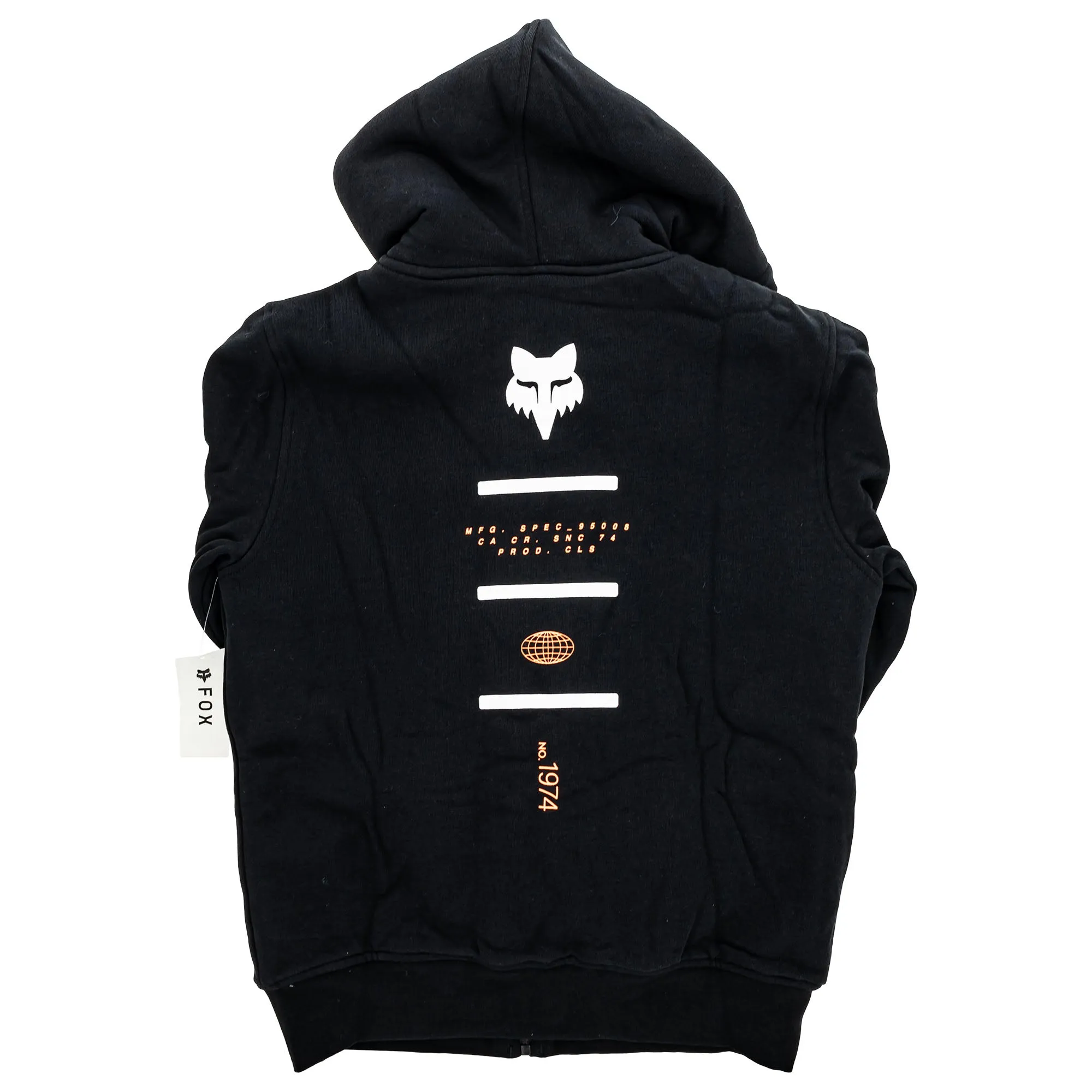 Fox Racing Magnetic Sherpa Fleece Zip Hoodie Black