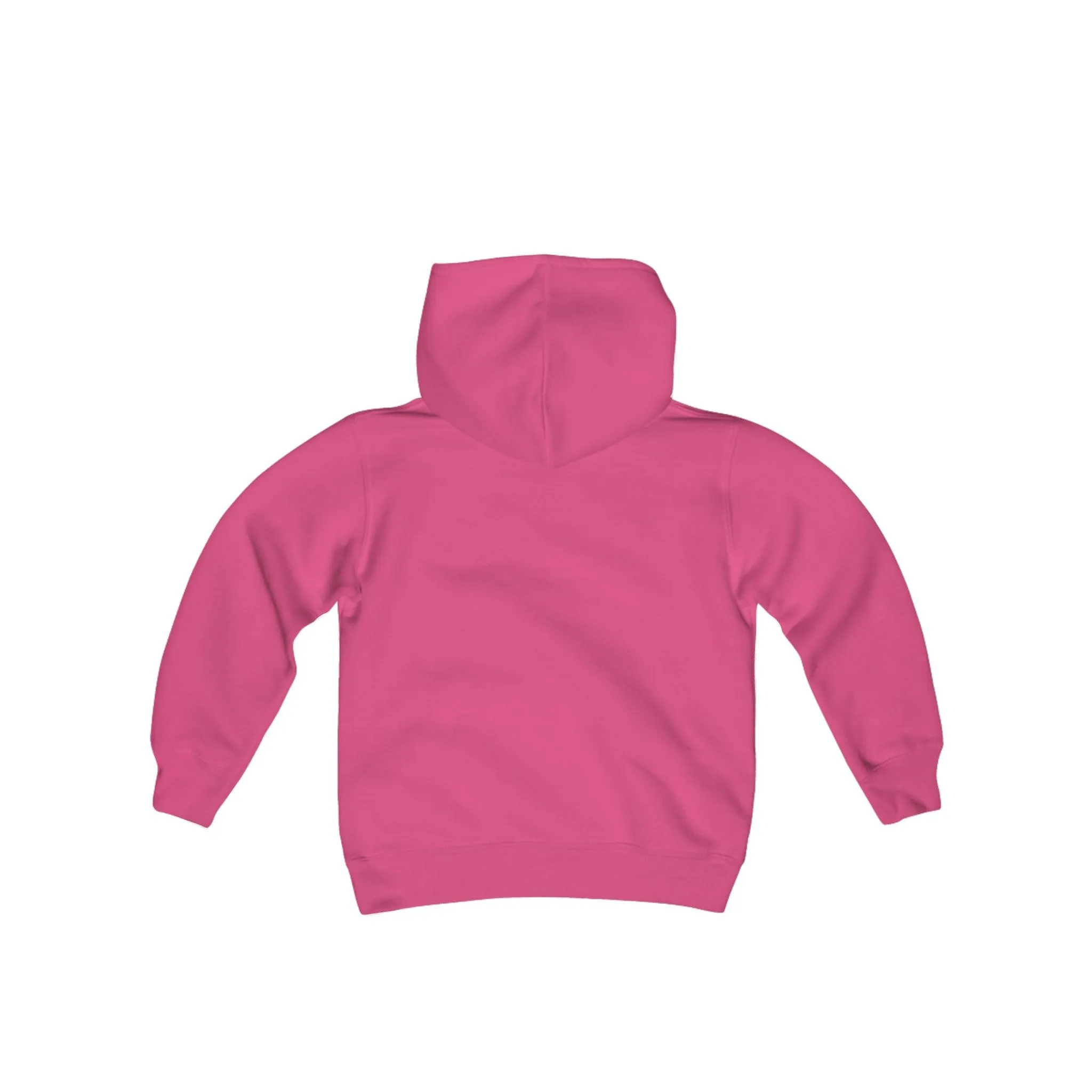 Girl Power Fist Youth Heavy Blend Hooded Sweatshirt
