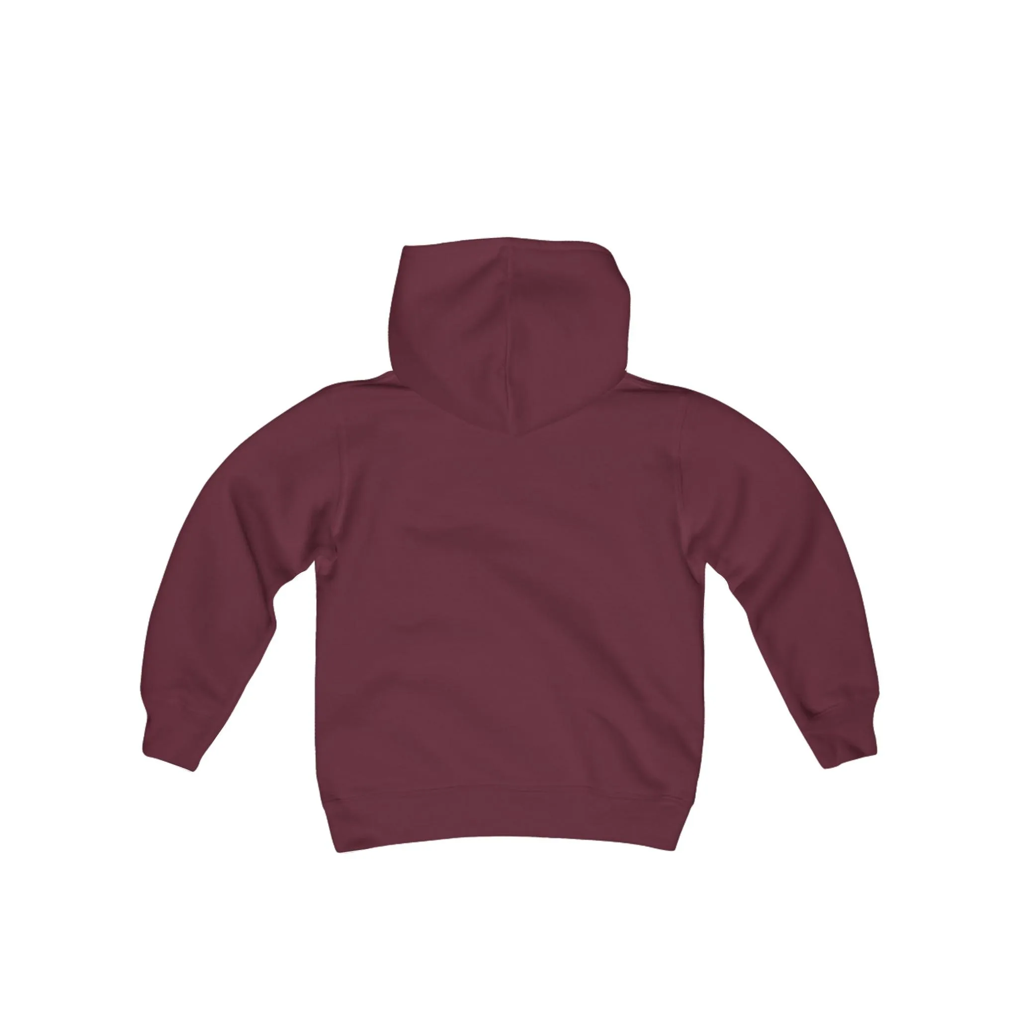 Girl Power Fist Youth Heavy Blend Hooded Sweatshirt