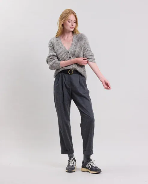Hartford Monia Cardigan Heather Gray