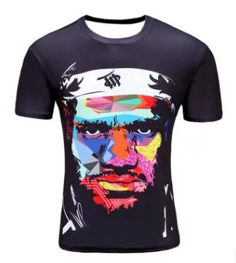 High Quality Printed 3D Punk T-shirts