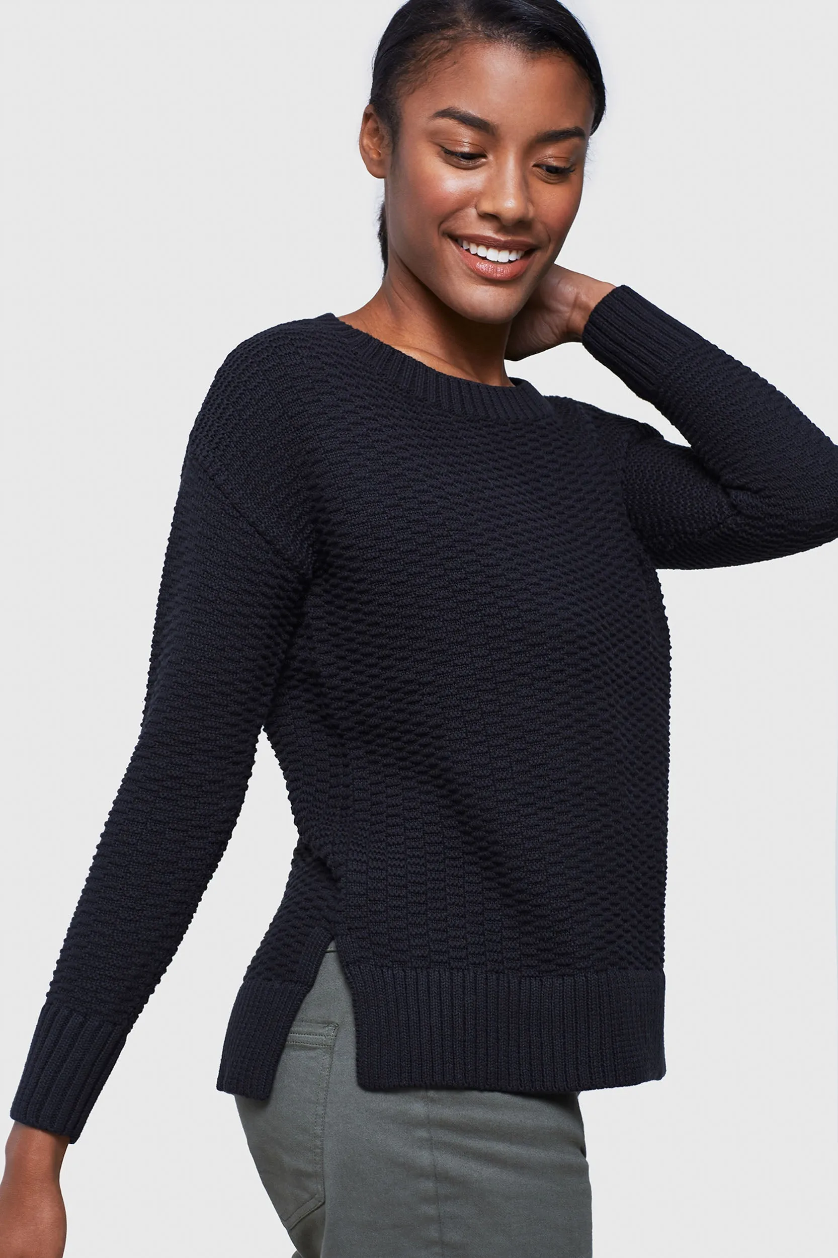 Himley Waffle Sweater