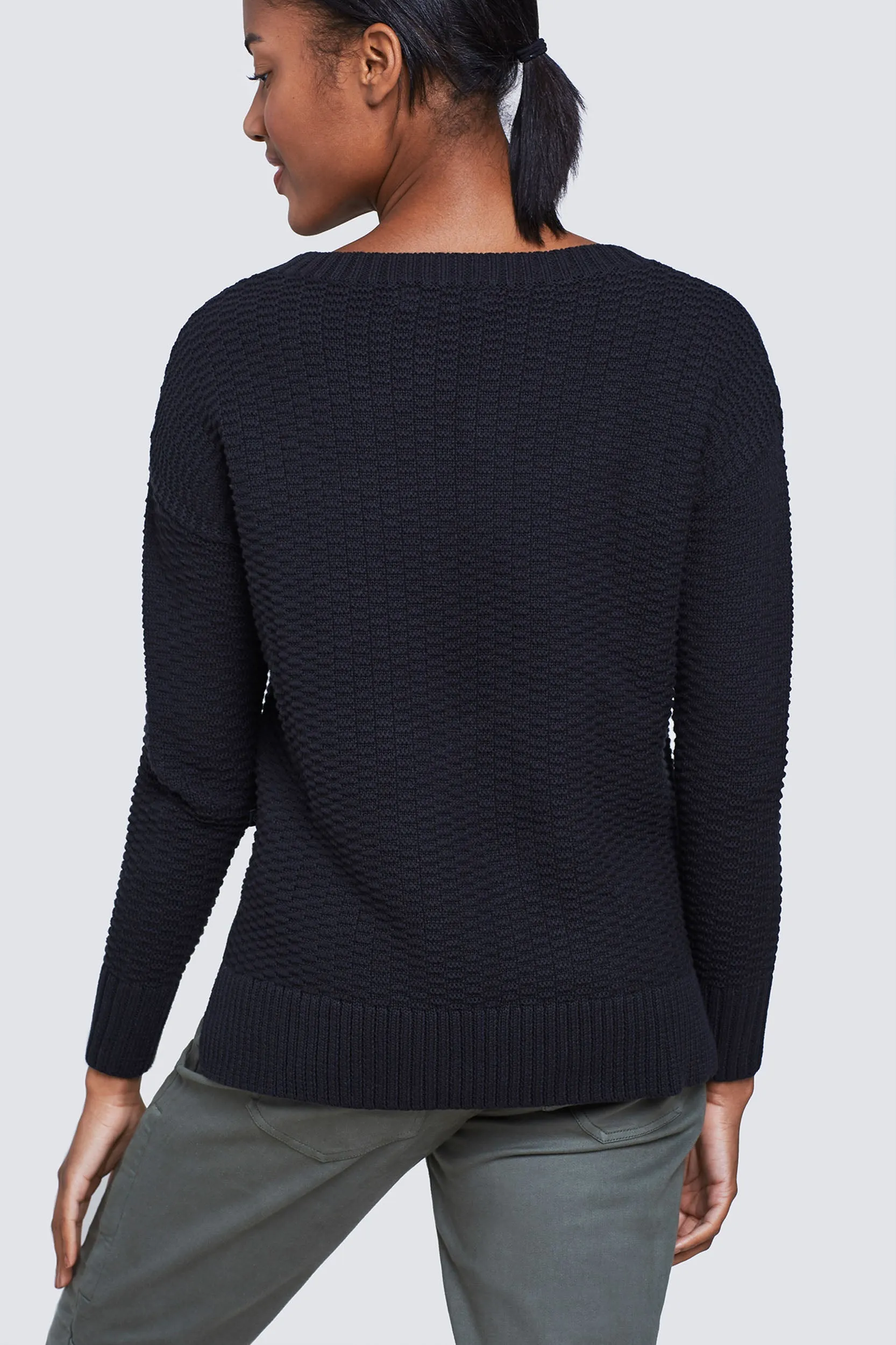 Himley Waffle Sweater
