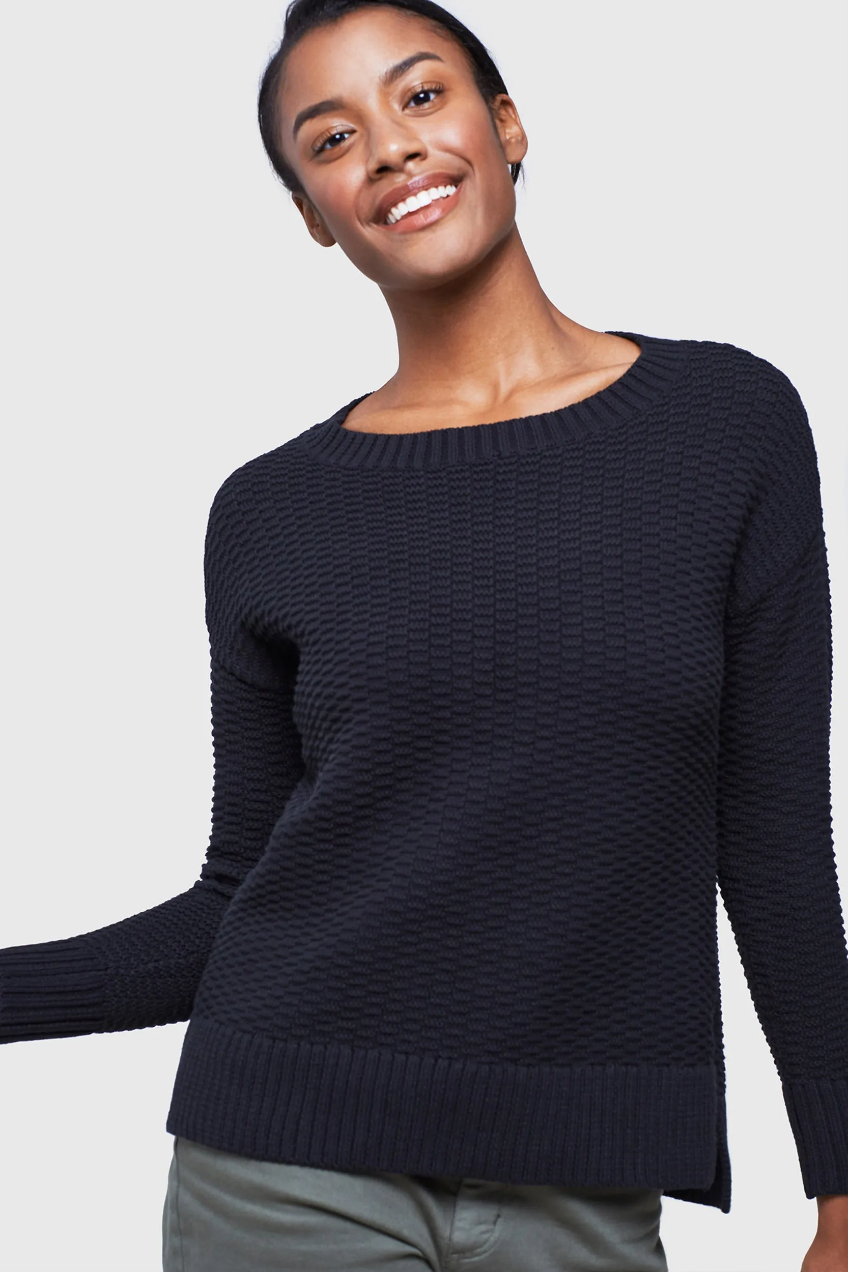 Himley Waffle Sweater