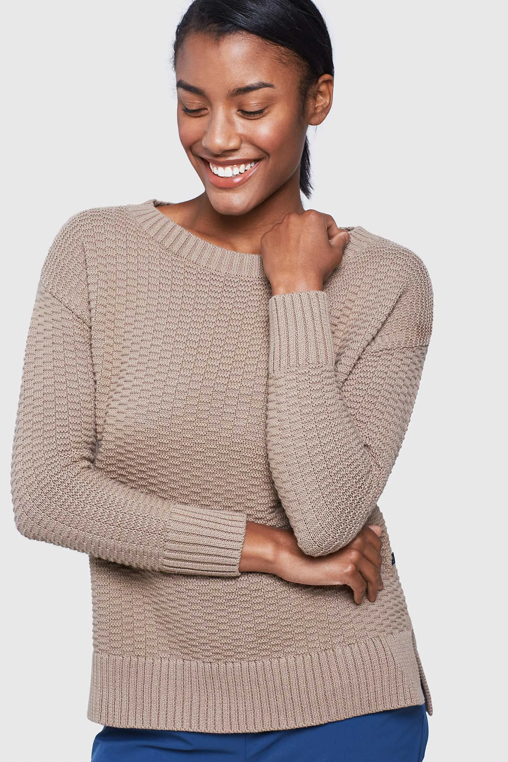 Himley Waffle Sweater
