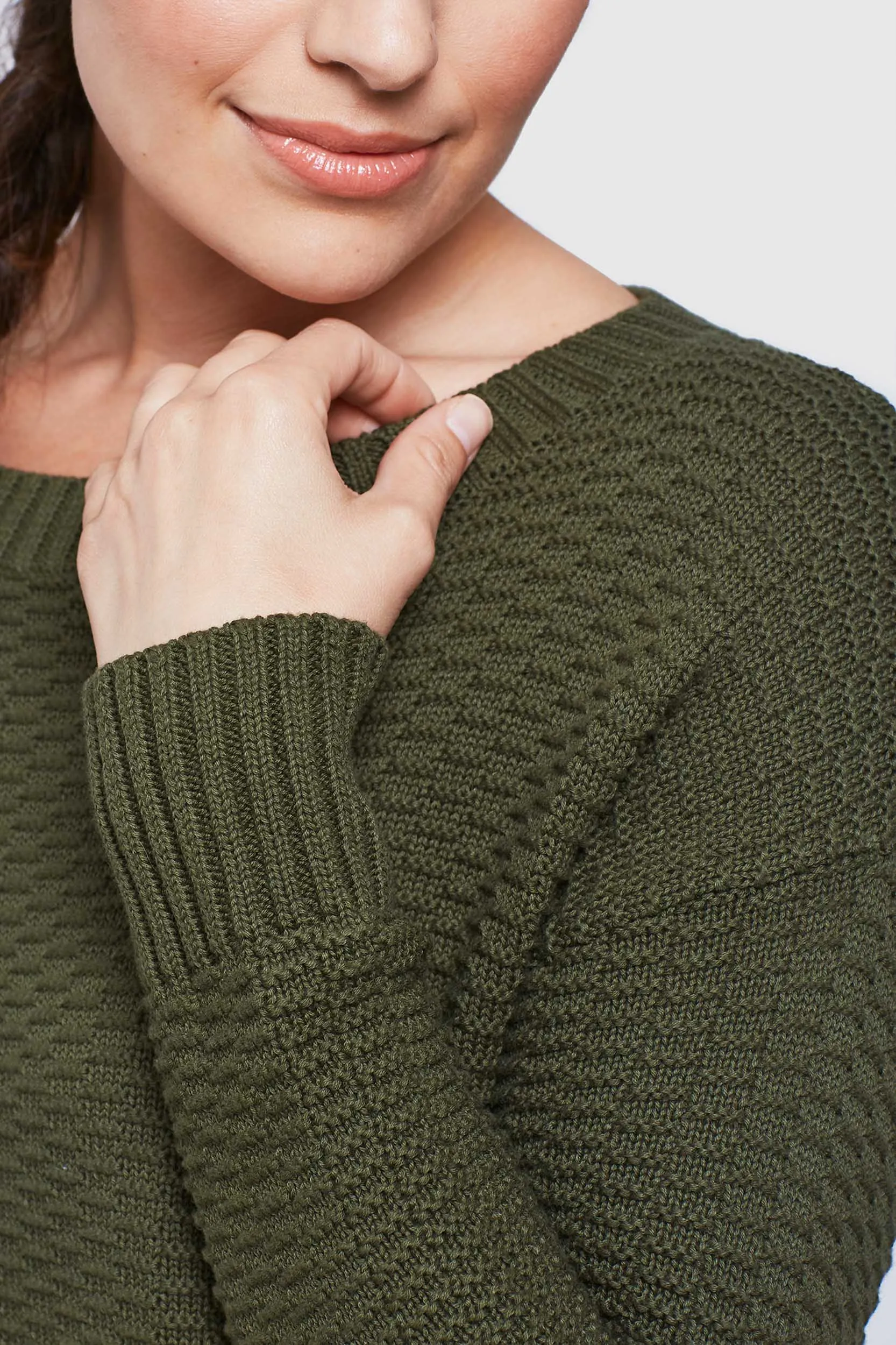 Himley Waffle Sweater