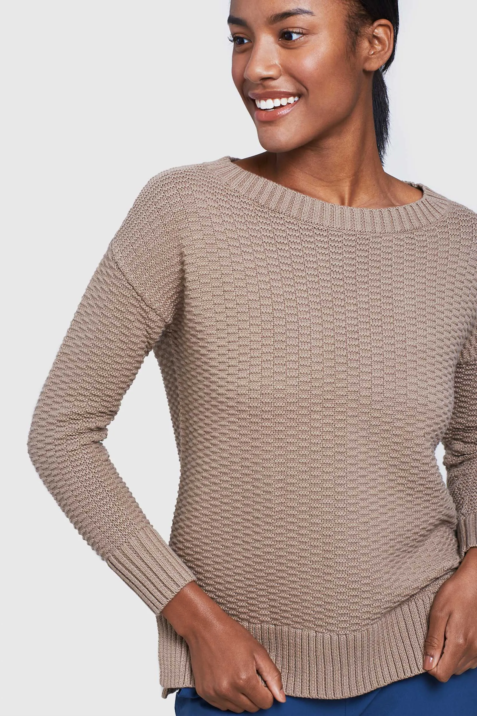 Himley Waffle Sweater