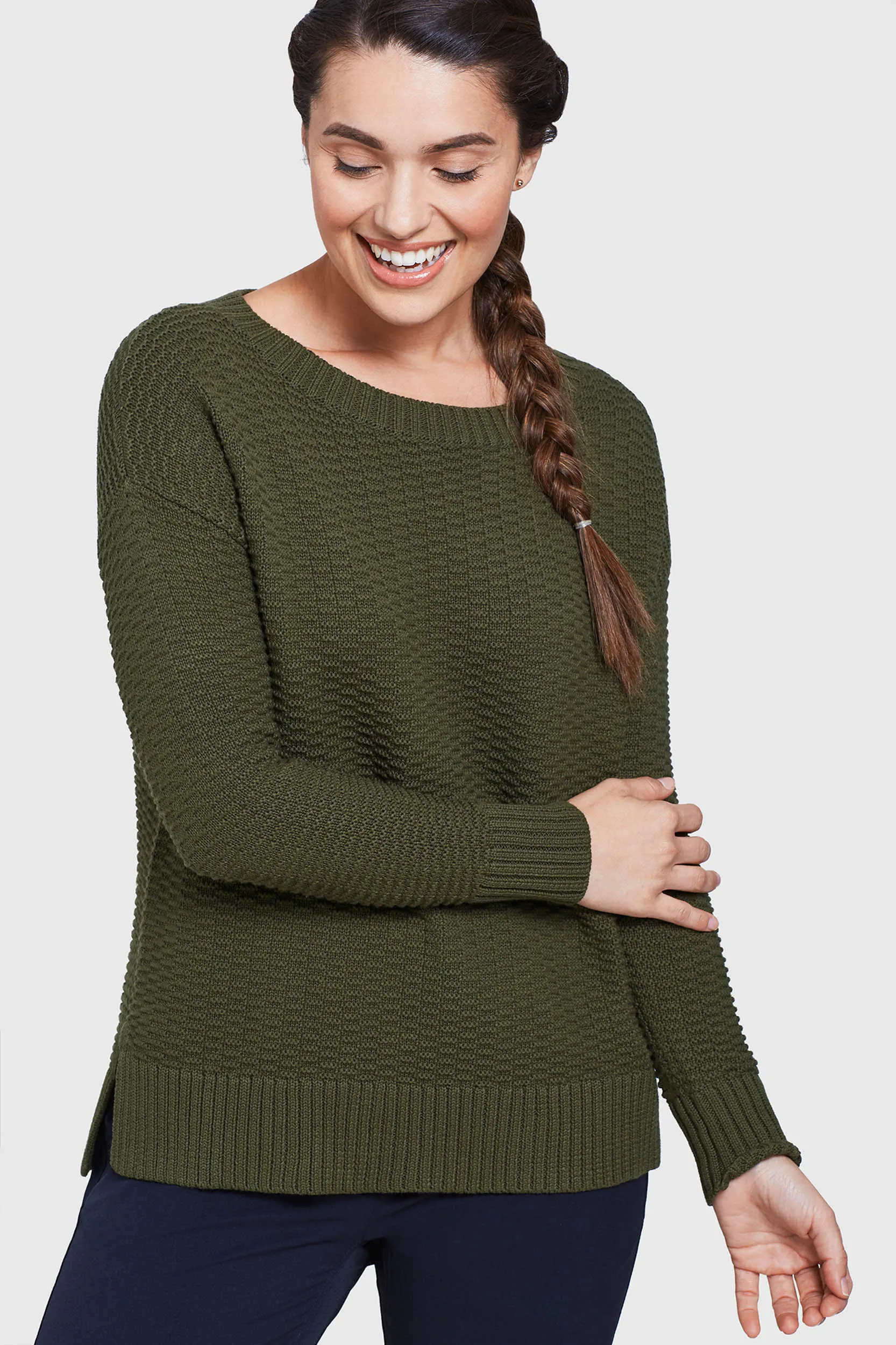 Himley Waffle Sweater