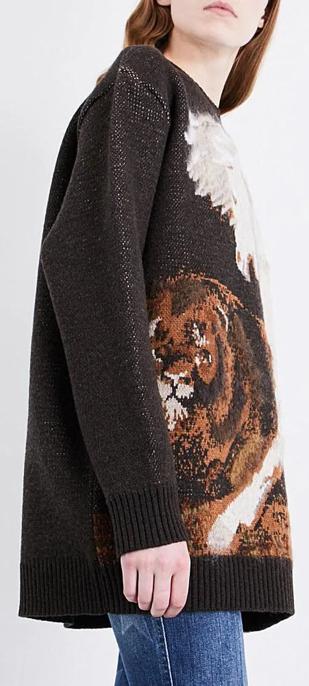 Horse & Lion Knit Sweater