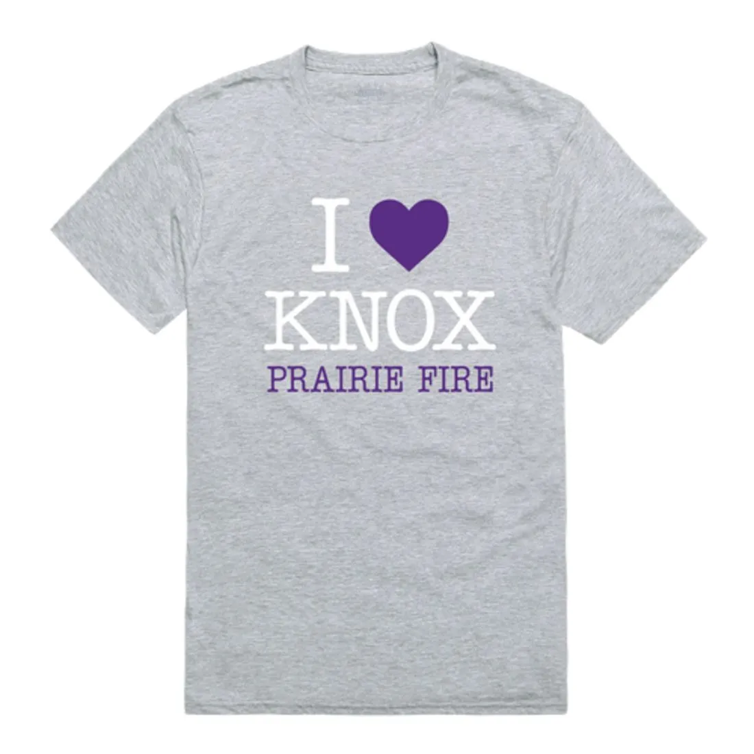 I Love Knox College Prairie Fire T-Shirt Tee