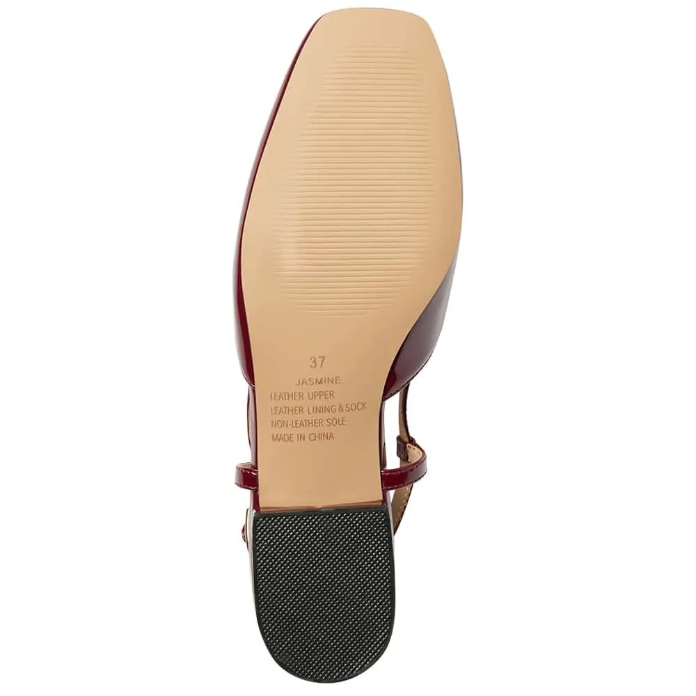 Jasmine Flat in Wine Patent