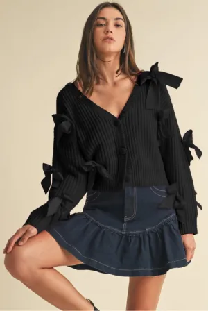 Jordy Bow Cardigan