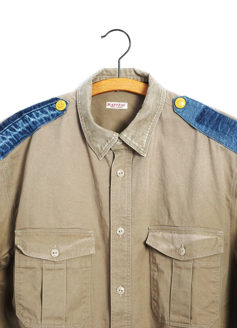 KAMOKE | Chino Workshirt | Beige
