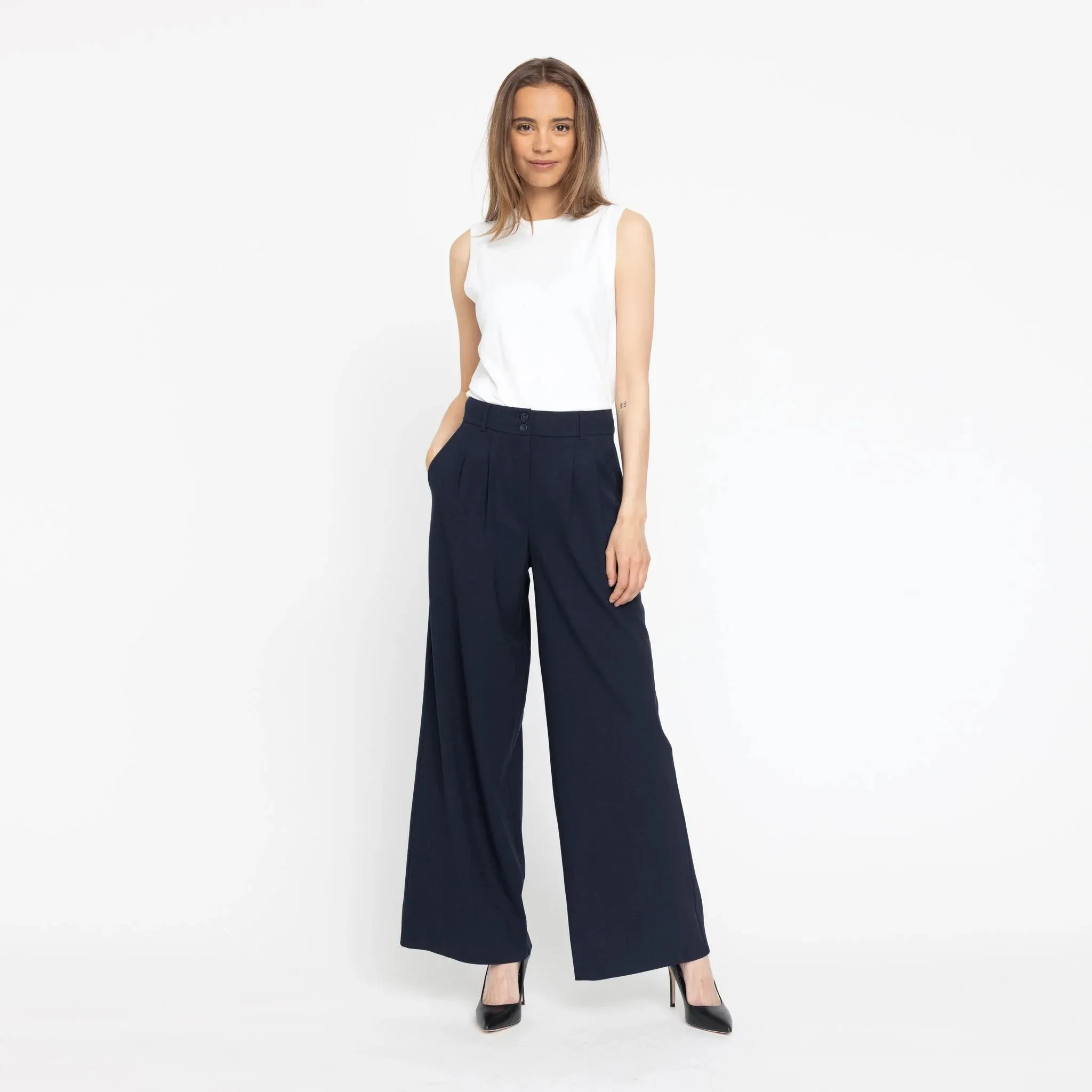Karen Formal Pants - Midnight
