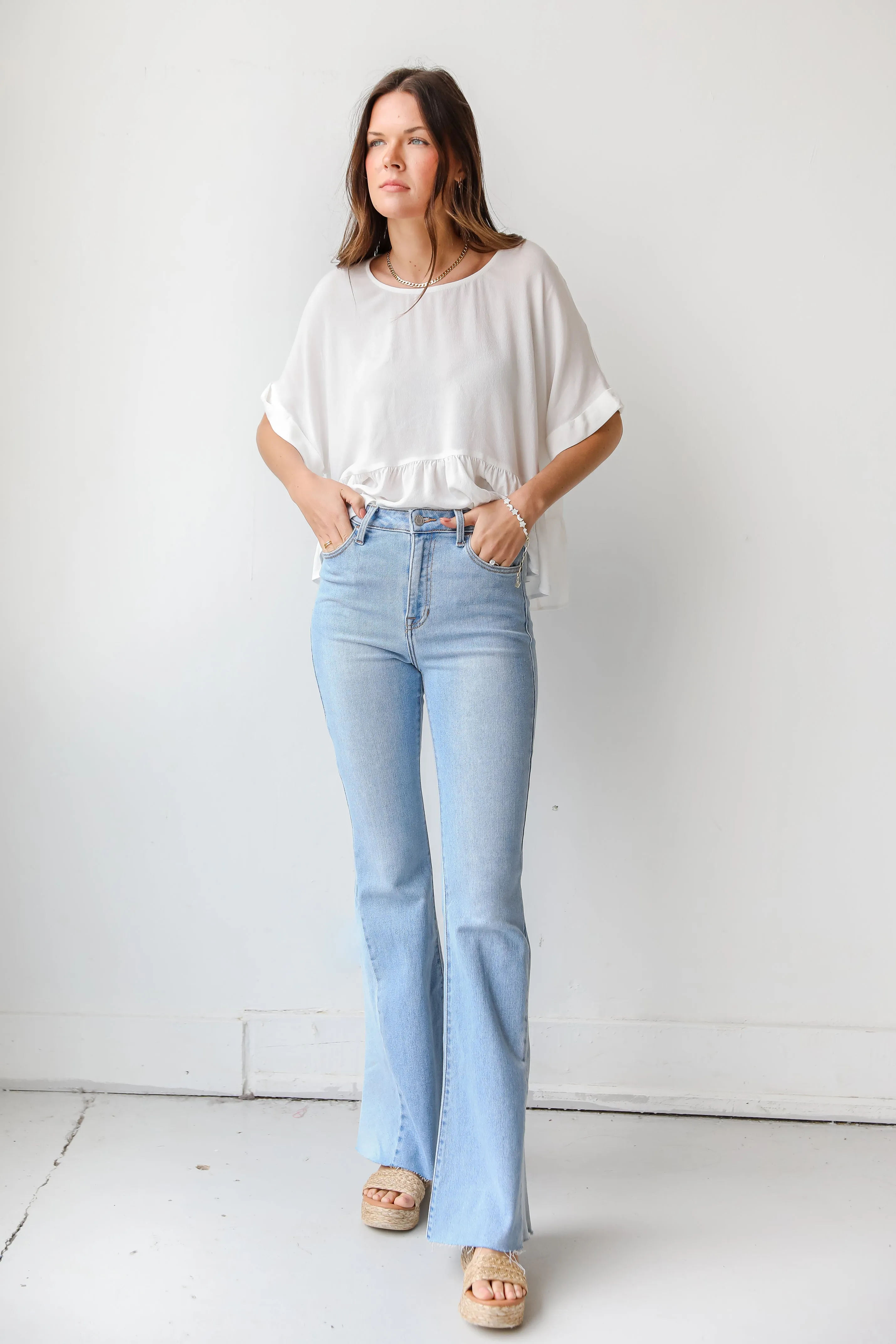 Maddy High-Rise Flare Jeans