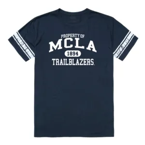 Massachusetts College of Liberal Arts Trailblazers Property Football T-Shirt Tee
