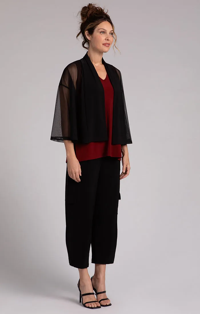 Mesh Mezza Luna Cardigan